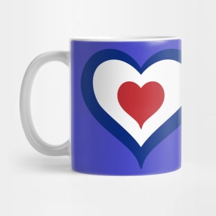 MOD Roundel Heart RAF Target Scooter Life Mods Mug